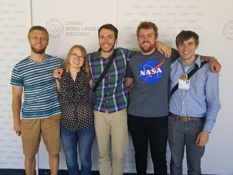 Group photo at Lindau Meeting